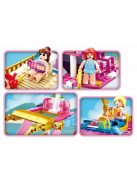 Конструктор Sluban Girl's Dream: Луксозна Яхта (212 ч.) с 3 фигурки, 38х29х7 см