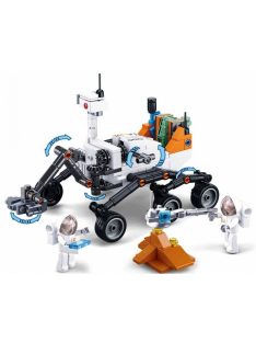   Конструктор Sluban Космос Марсоход Кюриосити 288 ел. с 2 фигурки 33х24х6