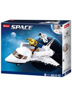   Конструктор Sluban Космос Совалка 231 ел. с 2 фигурки 33х29х7