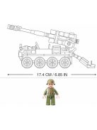 конструктор Sluban Армия Bobcat щурмова артилерииска установка 8Х8 с 1 фигурка точен модел 159 ел. 29х19х6