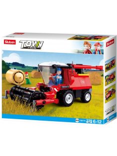   Конструктор Sluban Сити Комбайн 229 ел. с 2 фигурки 29х24х6