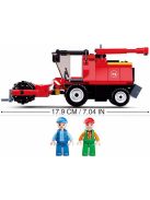 Конструктор Sluban Сити Комбайн 229 ел. с 2 фигурки 29х24х6