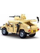 конструктор Sluban Армия Джип Хамър Н2 точен модел 265 ел. с 2 фигурки 30х19х7