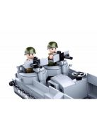 конструктор Sluban Армия Десантен караб втора световна война с 3 фигурки 182 ел. 29х24х6