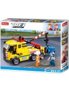 Конструктор Sluban Сити Камион Пътна Помощ с кран 205 ел. с 2 фигурки 29х24х6