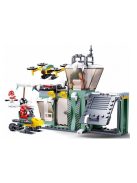 Конструктор Sluban Сити Зимна спасителна база 251 ел. с 3 фигурки, 38х24х7 см, 868138