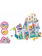 Конструктор Sluban Girl's Dream: Къща с апартаменти (601 ч.) с 4 фигурки, 48х33х7 cm