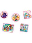Конструктор Sluban Girl's Dream: Къща с апартаменти (601 ч.) с 4 фигурки, 48х33х7 cm