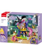 Конструктор Sluban Girl's Dream: Къща Магическо дърво (435 ч.) с 8 фигурки 43х33х7