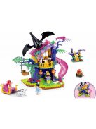 Конструктор Sluban Girl's Dream: Къща Магическо дърво (435 ч.) с 8 фигурки 43х33х7