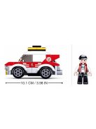 Конструктор Sluban Сити Линейка 88 ел. и 1 фигурка, 19х14х5 см, 869531