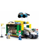Конструктор Sluban Сити Автомивка с кола 323 ел. с 3 фигурки 38х29х7