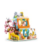 Конструктор Sluban Girl's Dream: Котешката къща (521 ч.) с 9 фигурки, 48х33х7 cm