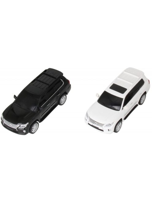 Метална кола 1:24 R/C Lexus LX570 със зарядна USB батерия, Радиоуправляем модел, Светлини, 28x14x11 cm