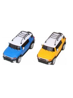   Метална кола 1:24 R/C Toyota FJ Cruiser със дистанционно тип волан, Радиоуправляем модел, Светлини, 42x13x29 cm