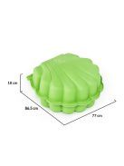 Двоен пясъчник Paradiso, 77х87х18 зелен