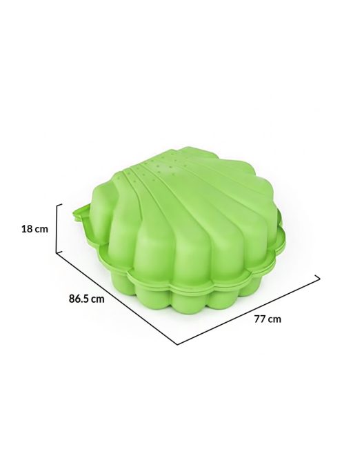 Двоен пясъчник Paradiso, 77х87х18 зелен