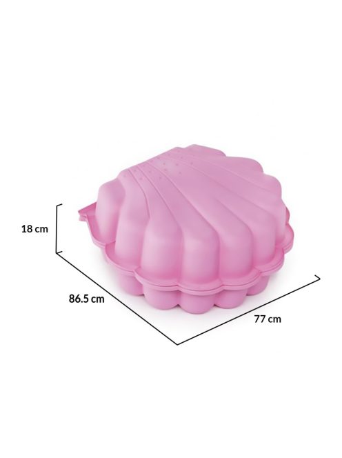 Двоен пясъчник Paradiso, 77х87х18 Розов