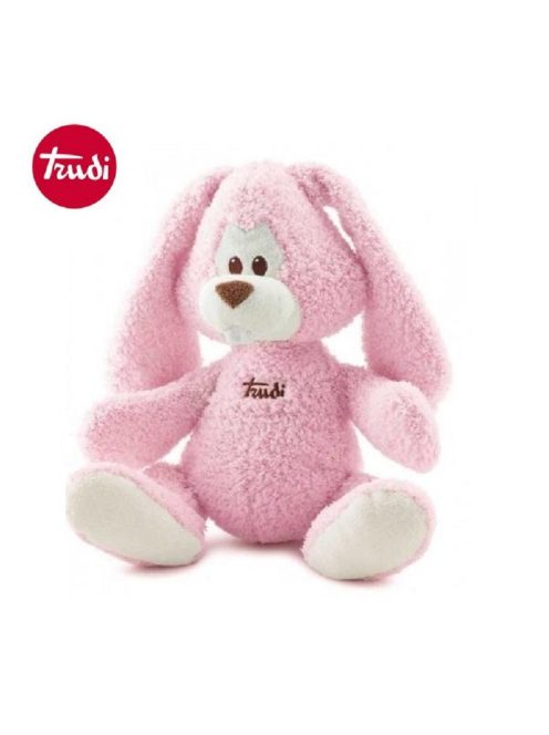 Плюшена играчка ЗАЕК (36см) за бебе от серията Cremino на Trudi, Розов, 23782
