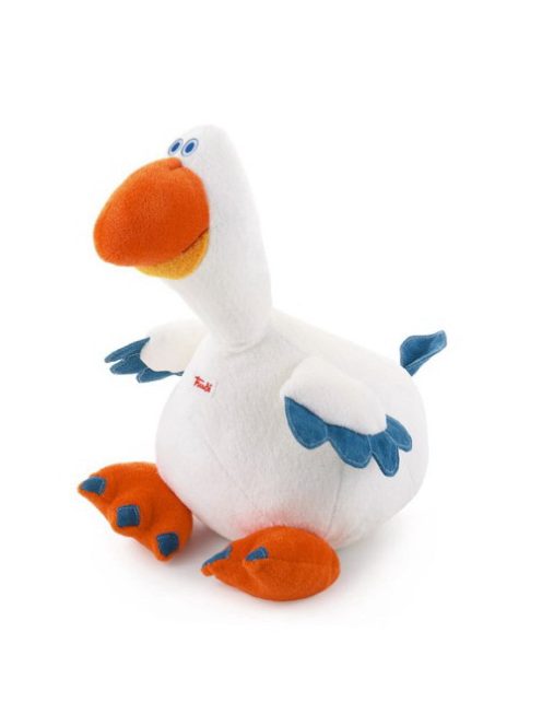 Плюшена играчка ГЪСКА (18см) от серията Crаzy Family на Trudi, 29231