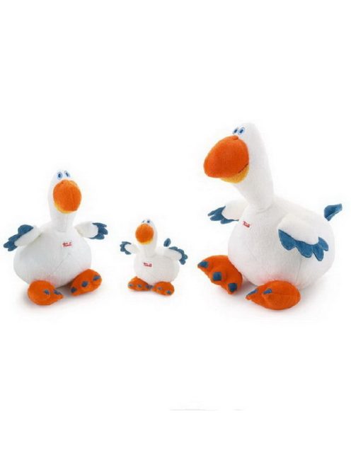 Плюшена играчка ГЪСКА (18см) от серията Crаzy Family на Trudi, 29231