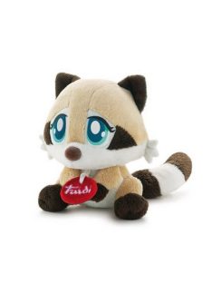   Плюшена играчка Trudi Trueyes, Енот, 12 см, 3+ години