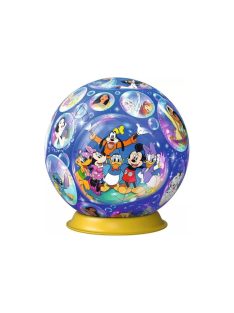    ПЪЗЕЛ 3D за деца топка (72ч) Дисни герои, Ravensburger Puzzle Disney Club House, 13 x 13 cm, 11561