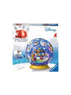    ПЪЗЕЛ 3D за деца топка (72ч) Дисни герои, Ravensburger Puzzle Disney Club House, 13 x 13 cm, 11561