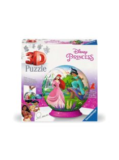   ПЪЗЕЛ 3D за деца топка (72ч) Дисни принцеси, Ravensburger Puzzle Disney Princess, 13 x 13 cm,11579