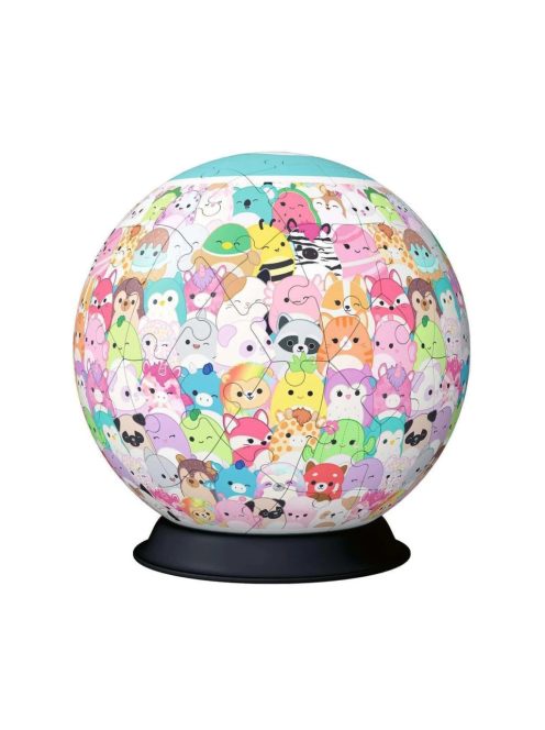  ПЪЗЕЛ 3D за деца топка (72ч) Топка Squishmallows,  Ravensburger Puzzle, 13 x 13 cm, 11583
