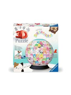    ПЪЗЕЛ 3D за деца топка (72ч) Топка Squishmallows,  Ravensburger Puzzle, 13 x 13 cm, 11583