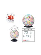  ПЪЗЕЛ 3D за деца топка (72ч) Топка Squishmallows,  Ravensburger Puzzle, 13 x 13 cm, 11583