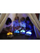 Нощна прожекционна лампа КОСТЕНУРКА за детска стая от CloudB, Twinkling Twilight Turtle, синя