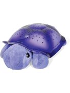 Нощна прожекционна лампа КОСТЕНУРКА за детска стая от CloudB, Twinkling Twilight Turtle, лилава