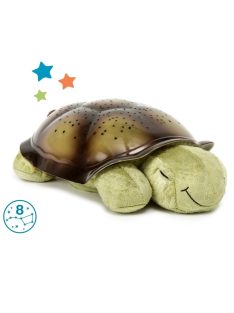   Нощна прожекционна лампа КОСТЕНУРКА за детска стая от CloudB, Twinkling Twilight Turtle, синя