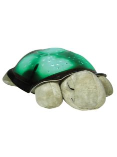   Нощна прожекционна лампа КОСТЕНУРКА за детска стая от CloudB, Twinkling Twilight Turtle, синя