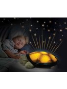 Нощна прожекционна лампа КОСТЕНУРКА за детска стая от CloudB, Twinkling Twilight Turtle, синя