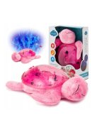 Нощна музикална-прожекционна лампа Cloud B, КОСТЕНУРКА Tranquil Turtle, Розов