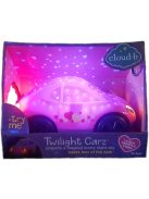 Детска прожекционна нощна лампа Cloud B Кола, Розова