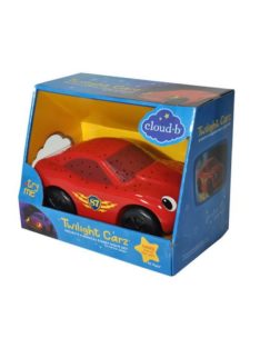   Детска прожекционна нощна лампа Cloud B Кола, Червена