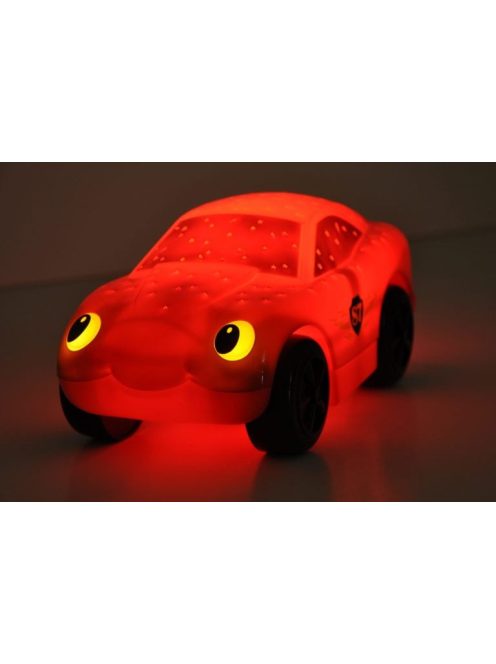 Детска прожекционна нощна лампа Cloud B Кола, Червена