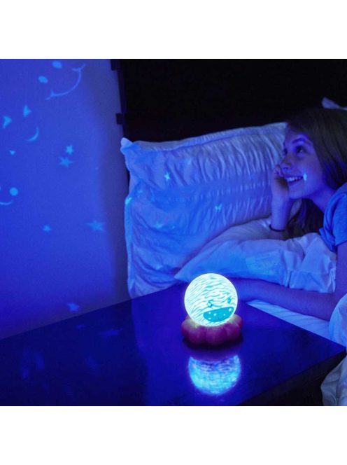 Детска прожекционна нощна лампа Cloud B, Зебра, Dreamz To Go