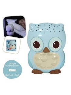   Нощна прожекционна лампа БУХАЛ за детска стая от CloudB Twilight Sunshine Owl, classic