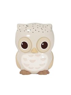   Нощна прожекционна лампа БУХАЛ за детска стая от CloudB Twilight Sunshine Owl, classic