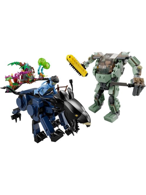 LEGO Avatar Нейтири и Танатор срещу Куорич, Neytiri & Thanator vs. AMP Suit Quaritch, 75571
