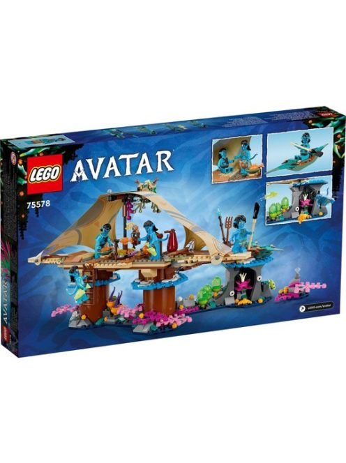 LEGO Avatar Дом на Меткейна в рифа, Metkayina Reef Home, 75578