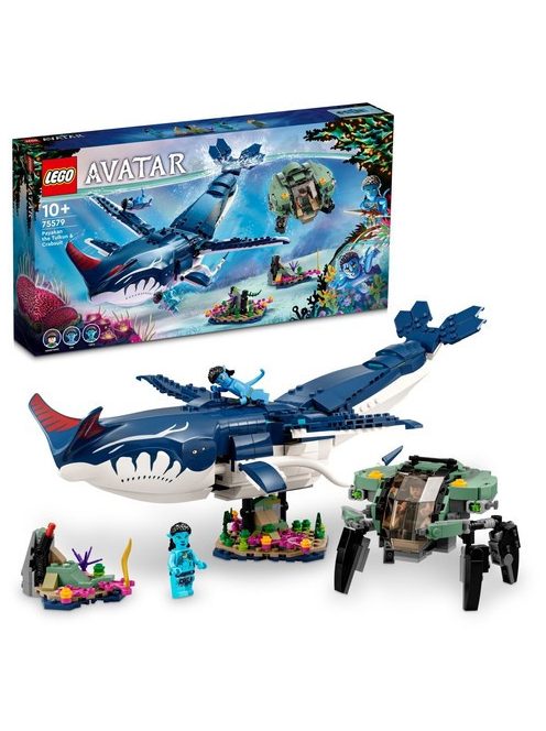 LEGO Avatar Тулкунът Паякан и подводница-рак, Payakan the Tulkun & Crabsuit, 75579