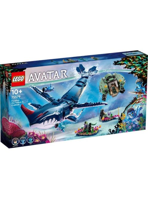 LEGO Avatar Тулкунът Паякан и подводница-рак, Payakan the Tulkun & Crabsuit, 75579
