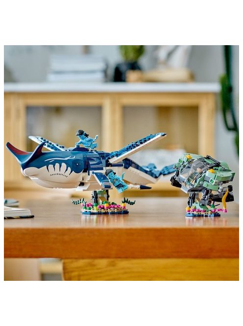 LEGO Avatar Тулкунът Паякан и подводница-рак, Payakan the Tulkun & Crabsuit, 75579