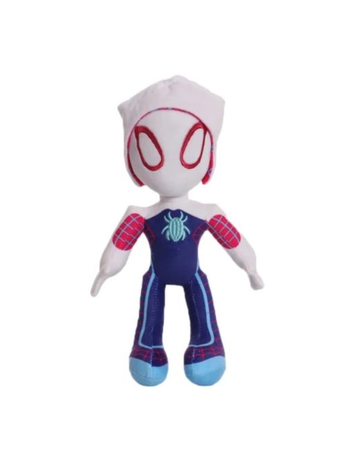 Плюшена играчка Disney Marvel, Avengers Spidey, 30cm, Син/Бял, 3+ години